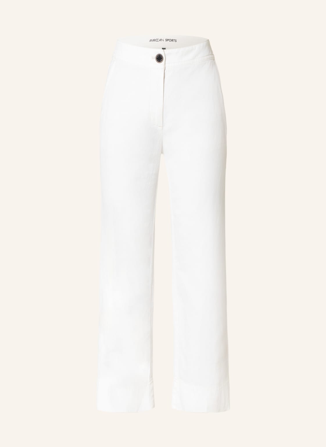 Image of Marc Cain Hose Mit Leinen weiss