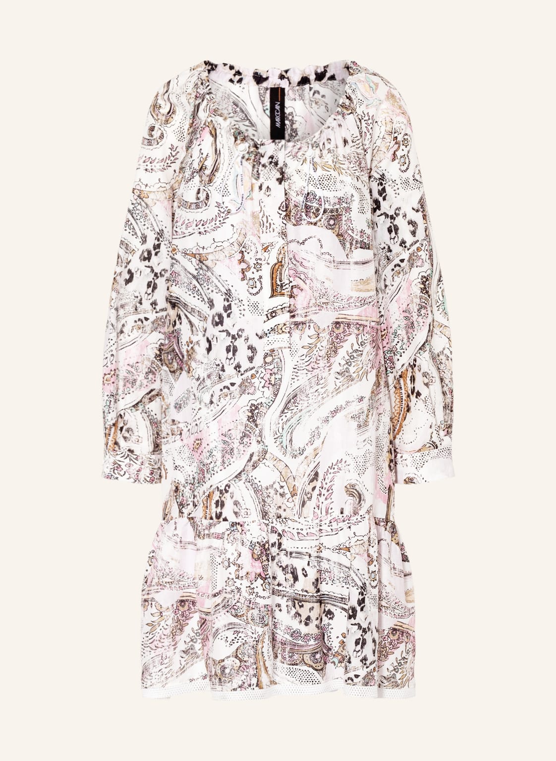 Image of Marc Cain Kleid Mit Seide weiss