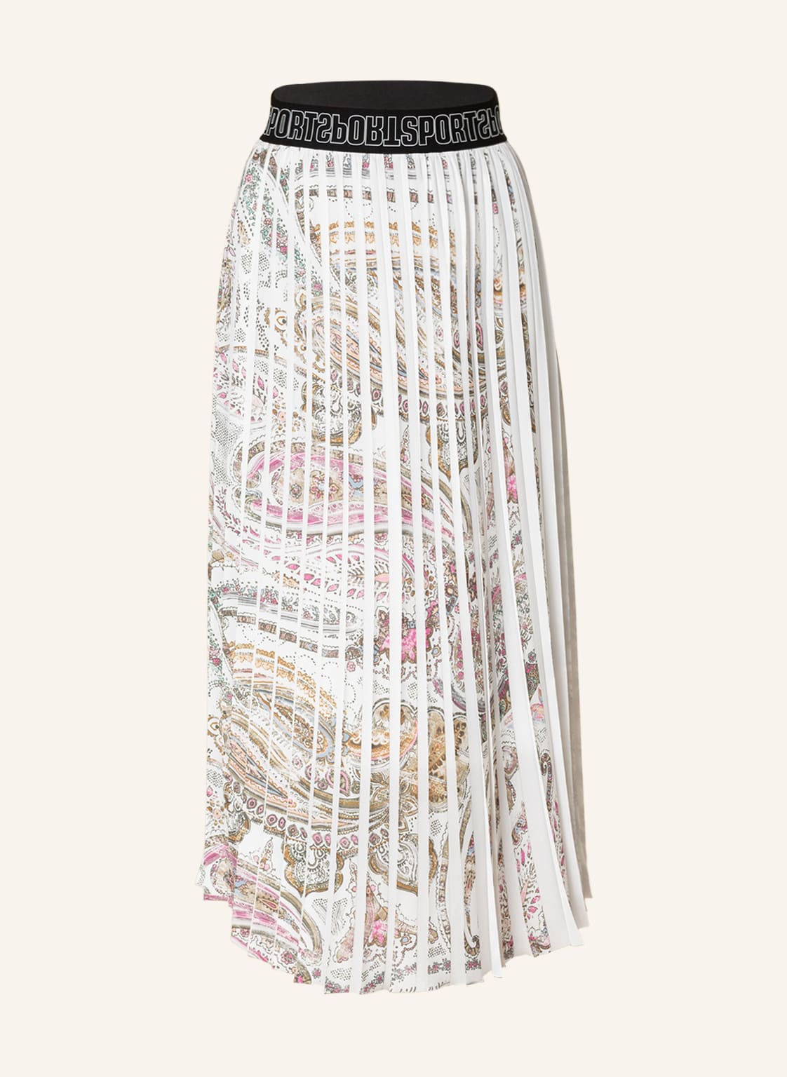 Image of Marc Cain Plisseerock weiss