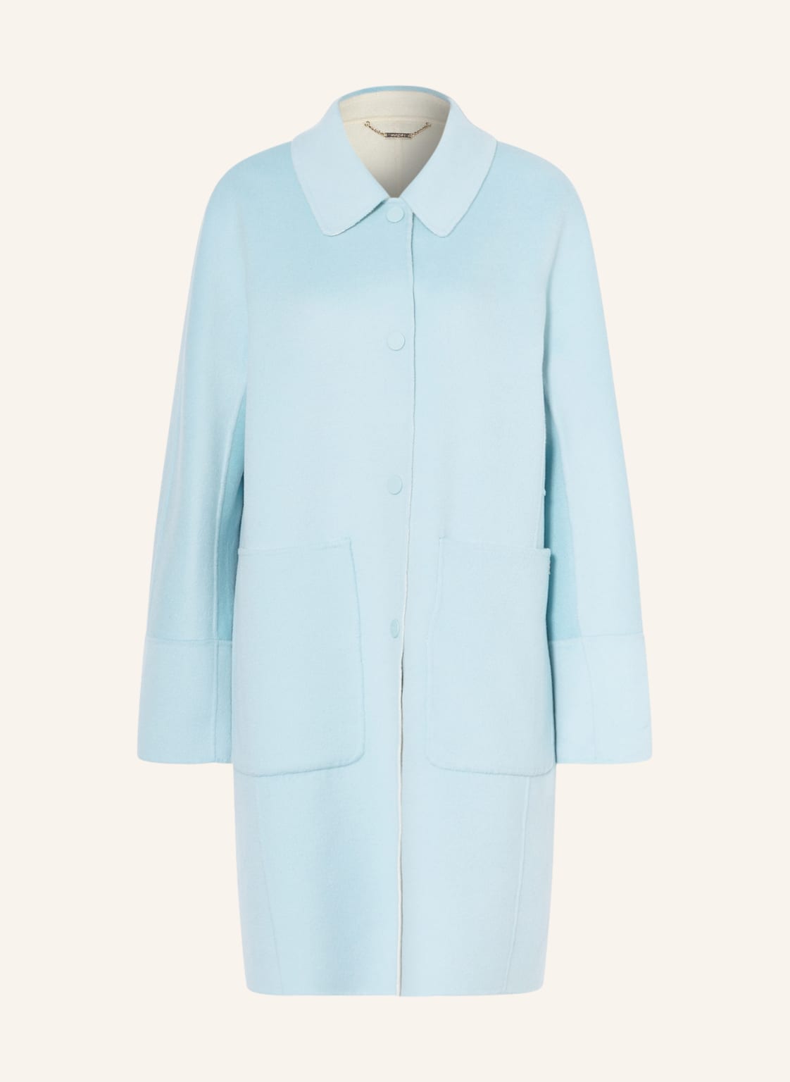 Image of Marc Cain Wollmantel Zum Wenden blau