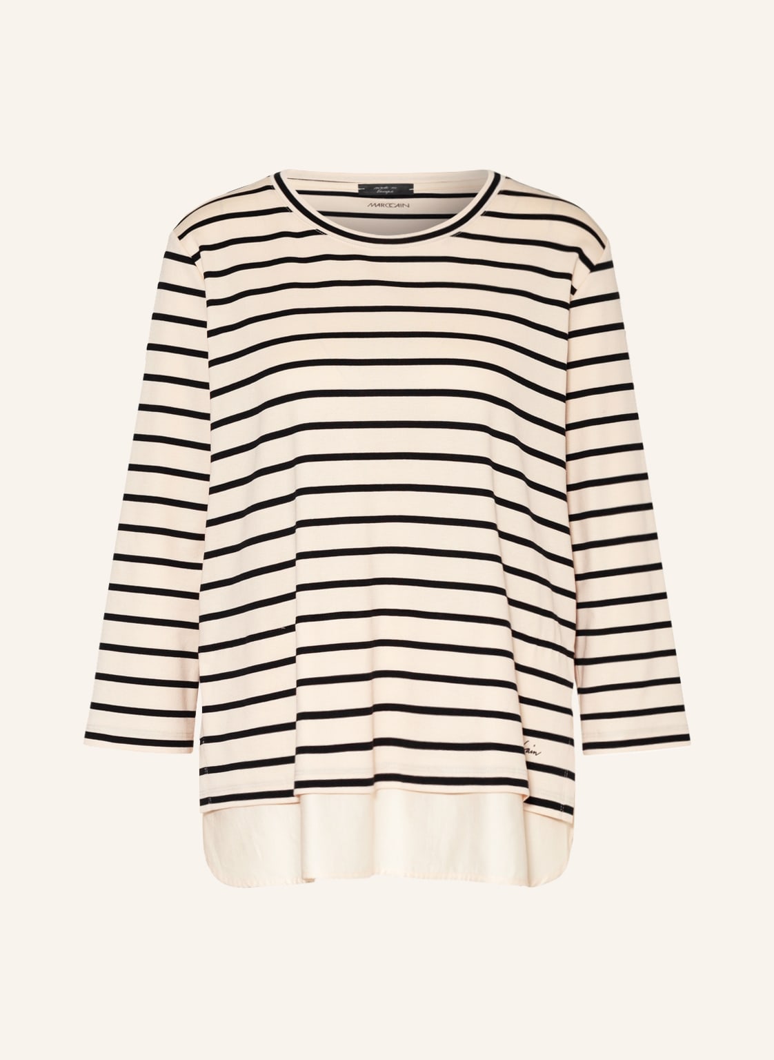 Image of Marc Cain Longsleeve Mit 3/4-Arm weiss