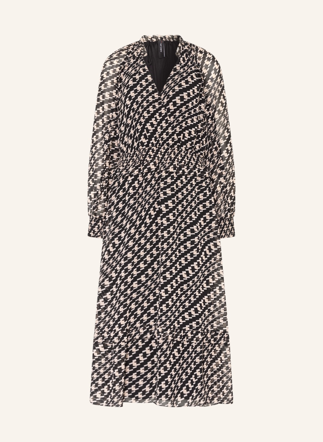 Image of Marc Cain Kleid Mit Rüschen schwarz