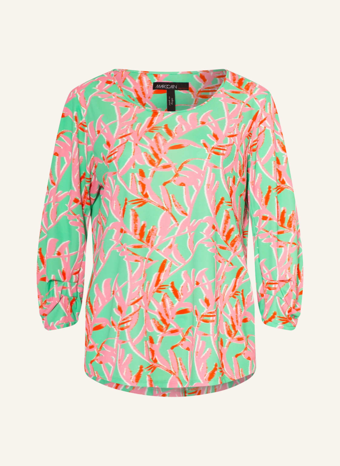 Image of Marc Cain Blusenshirt Mit 3/4-Arm gruen