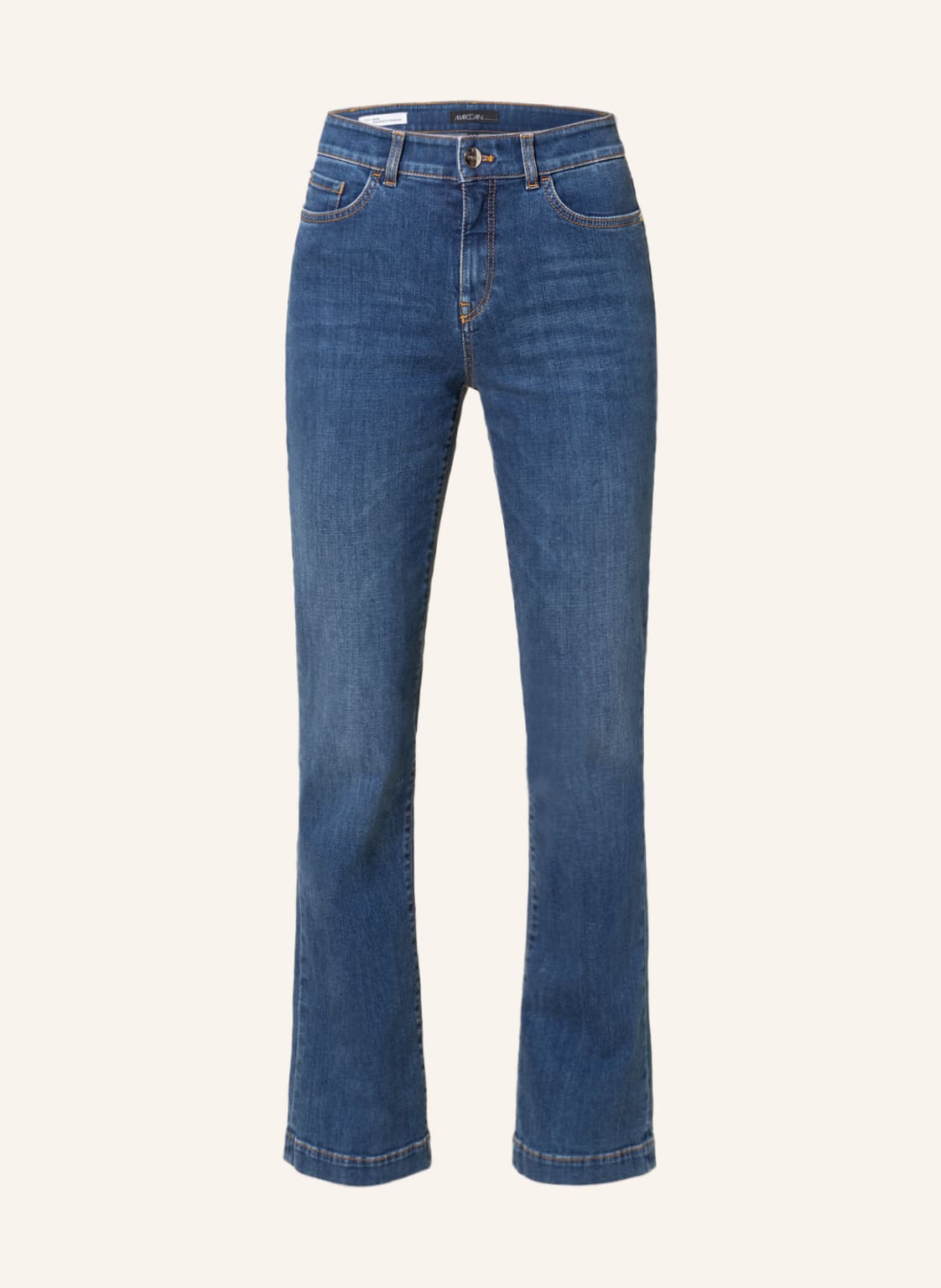 Image of Marc Cain Flared Jeans Faro blau