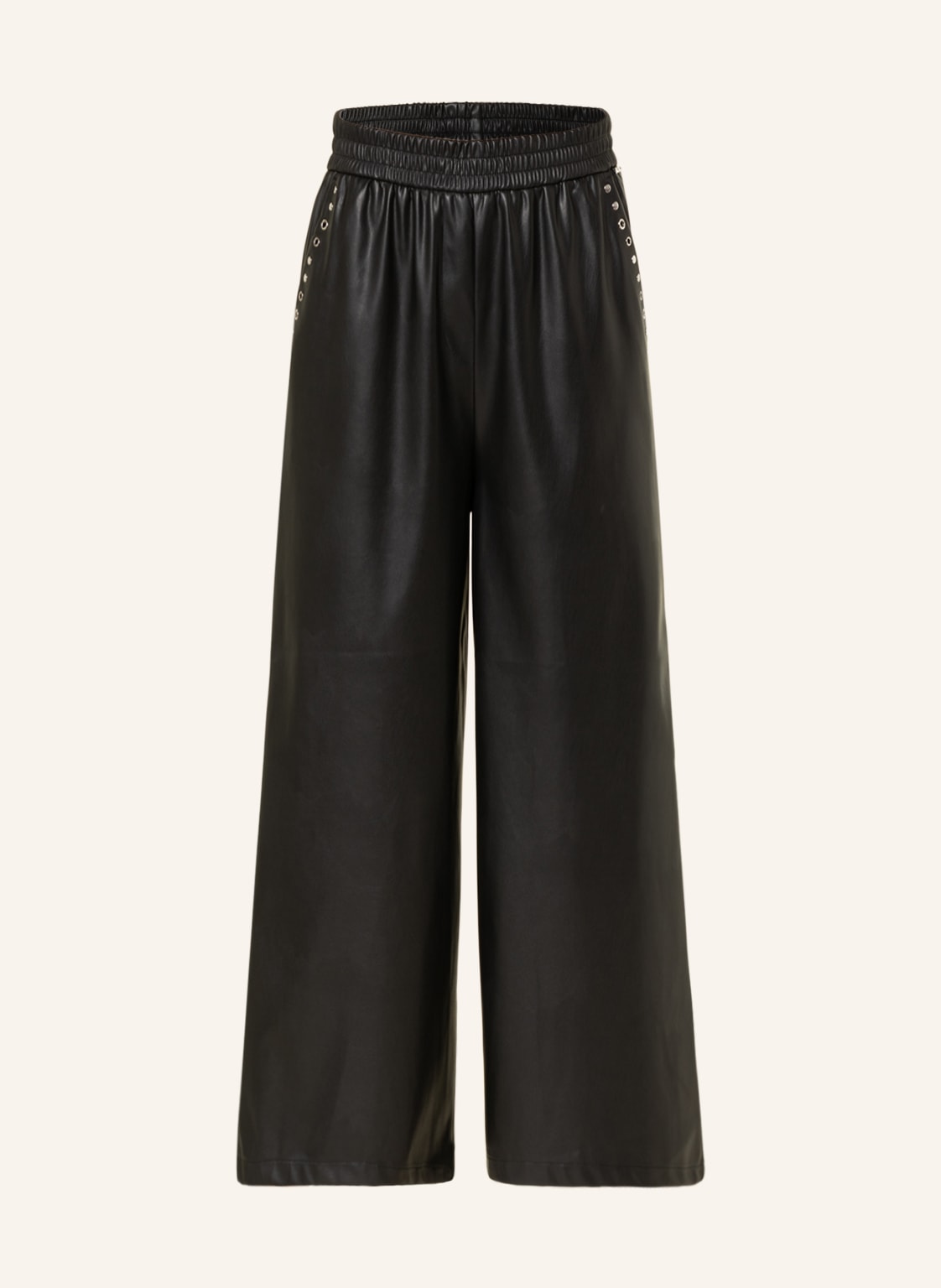 Image of Liu Jo Culotte In Lederoptik schwarz