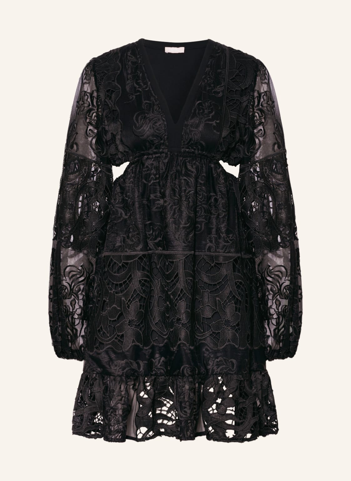 Image of Liu Jo Spitzenkleid schwarz