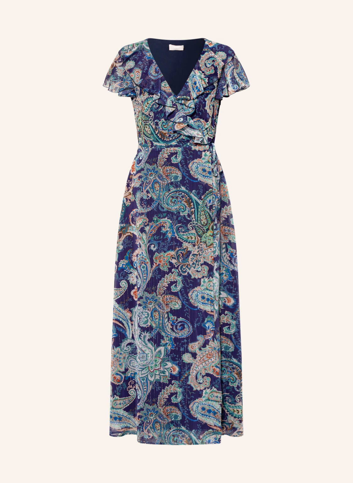 Image of Liu Jo Wickelkleid blau