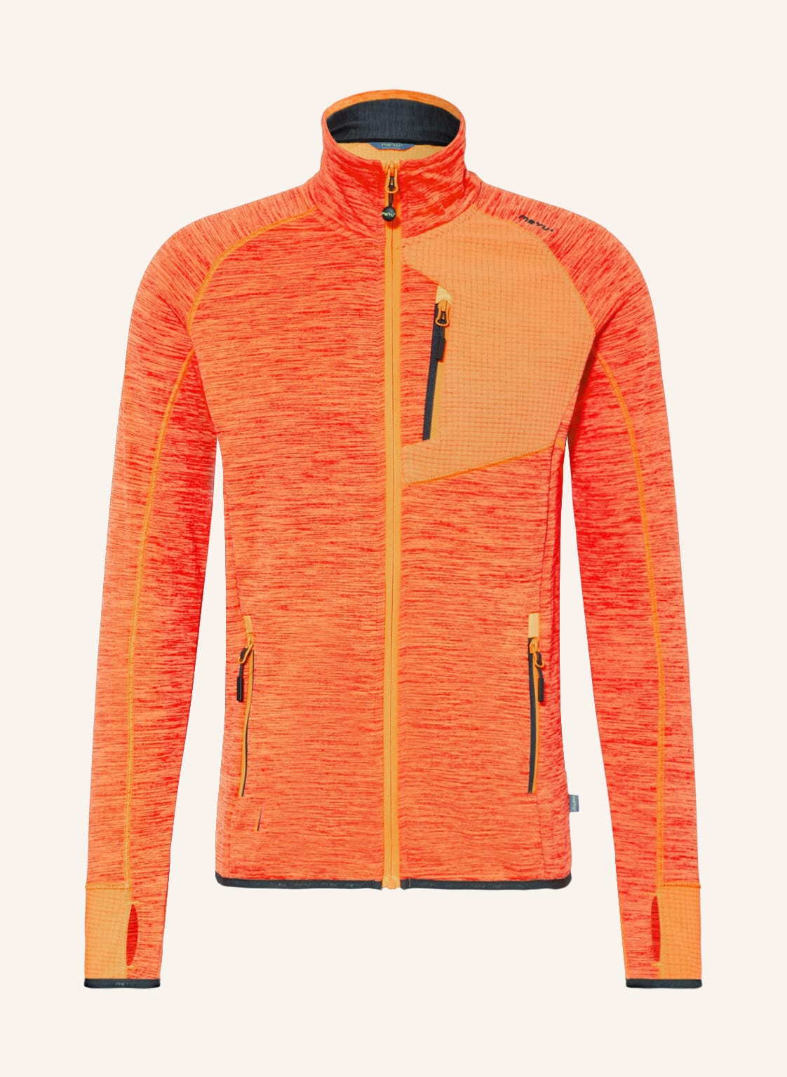 Image of Me°Ru' Midlayer-Jacke Oldham orange