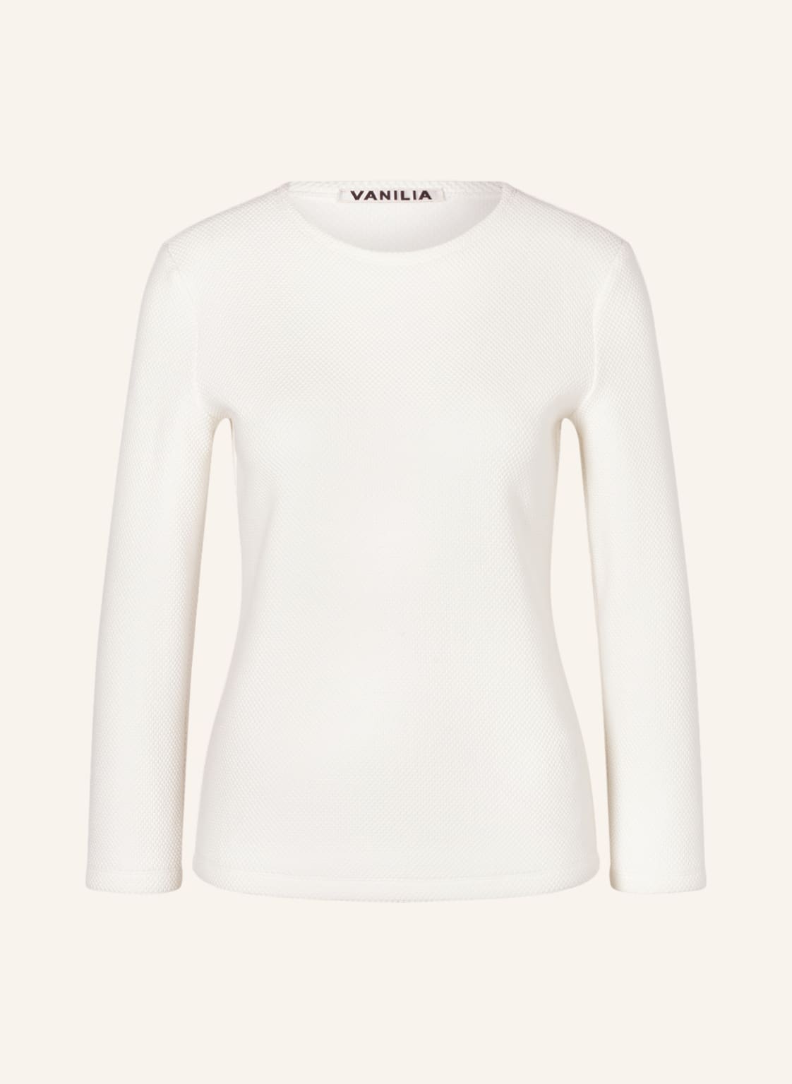 Image of Vanilia Longsleeve weiss