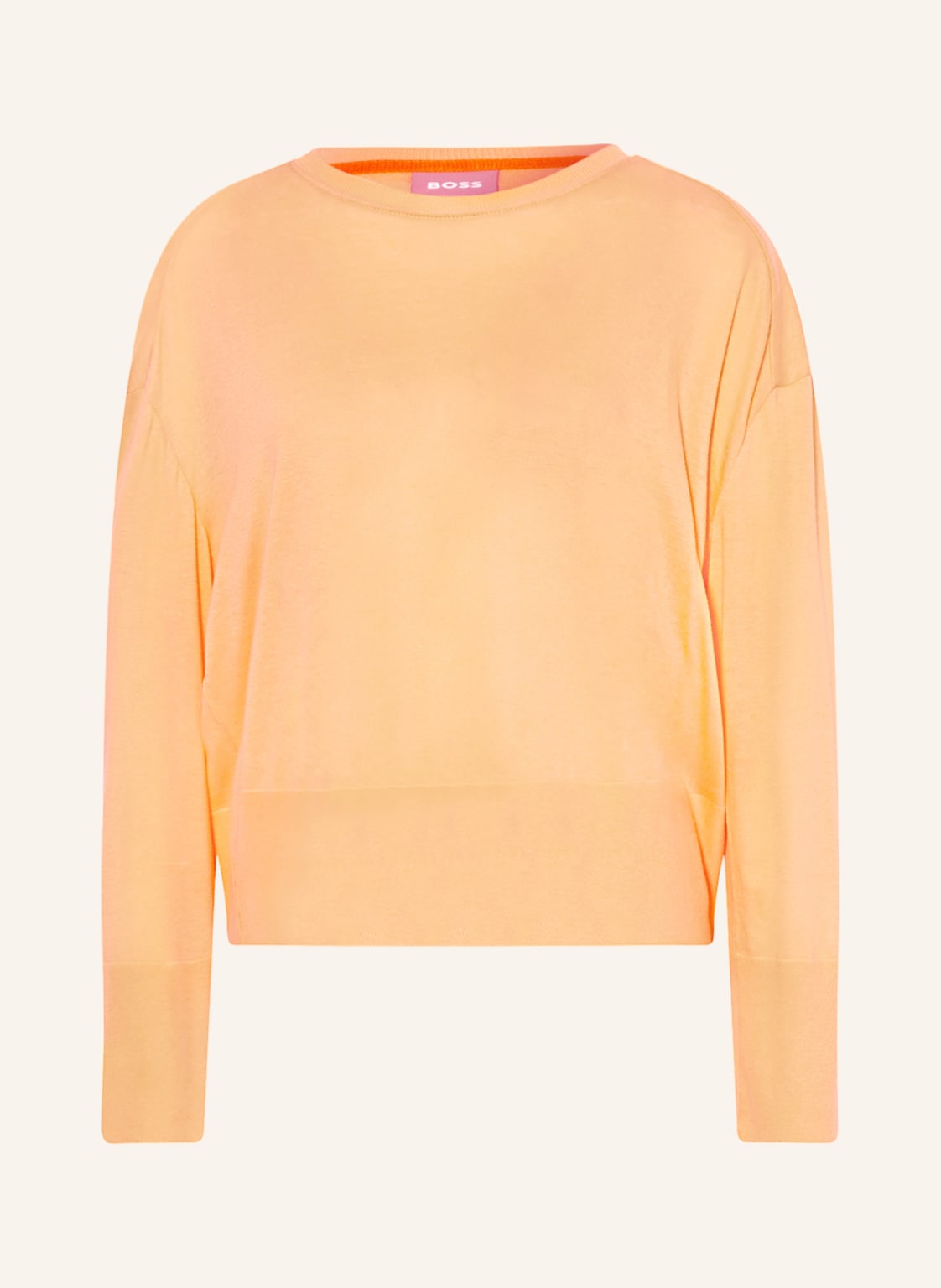 Image of Boss Longsleeve Eknit orange