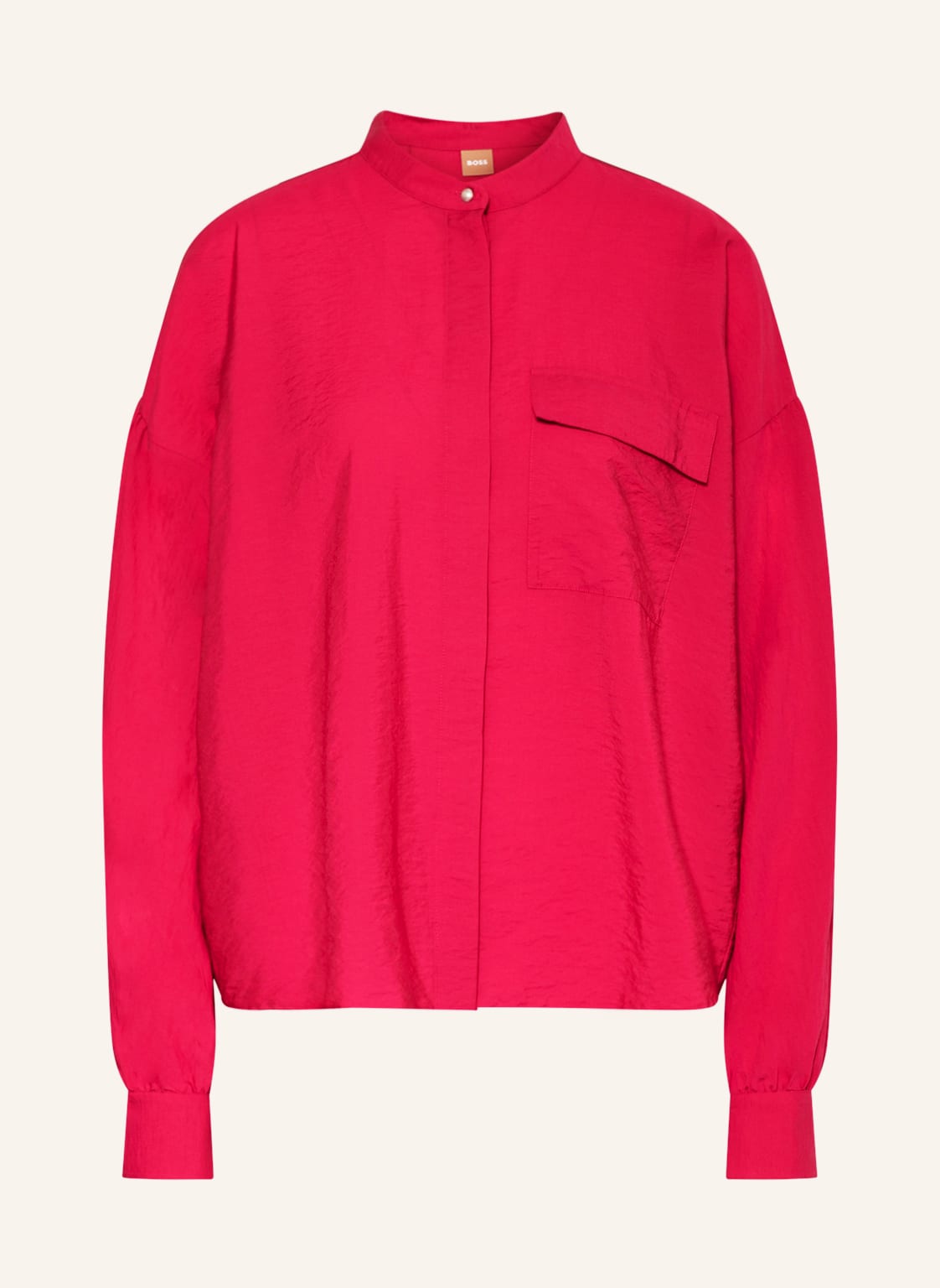 Image of Boss Oversized-Bluse Befelippe pink