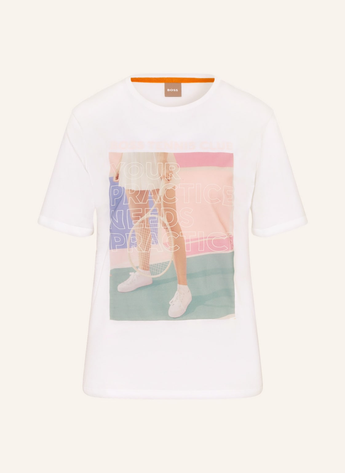 Image of Boss T-Shirt Esummer weiss