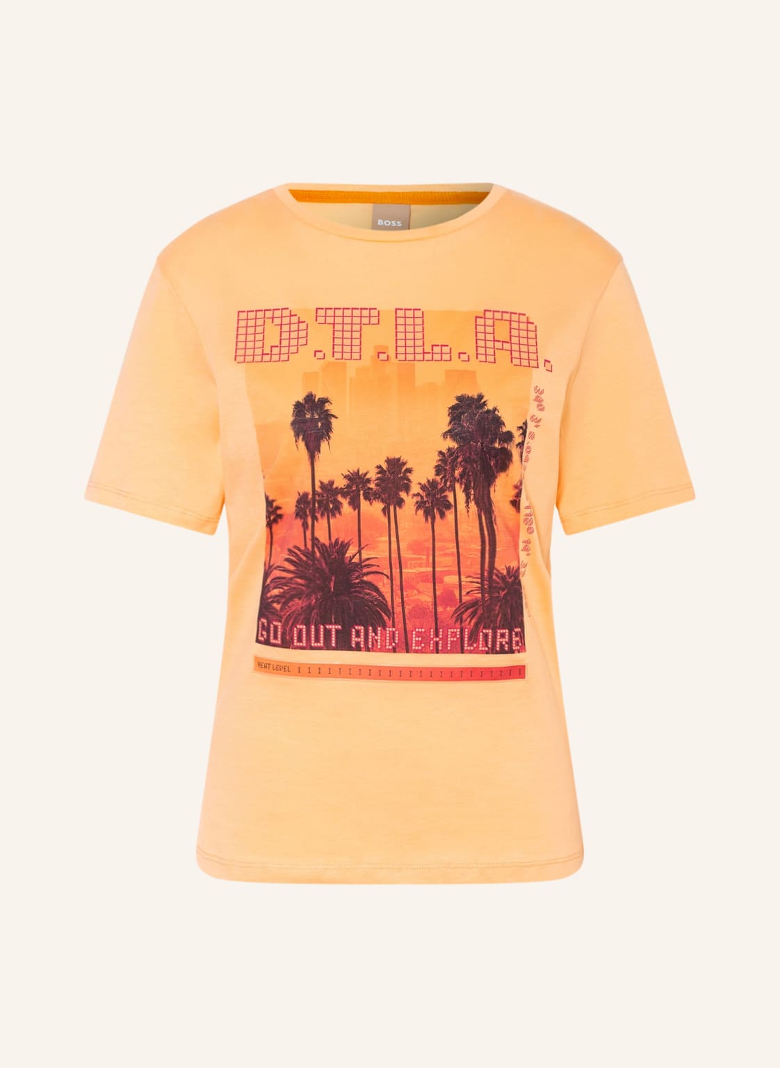 Image of Boss T-Shirt Esummer orange