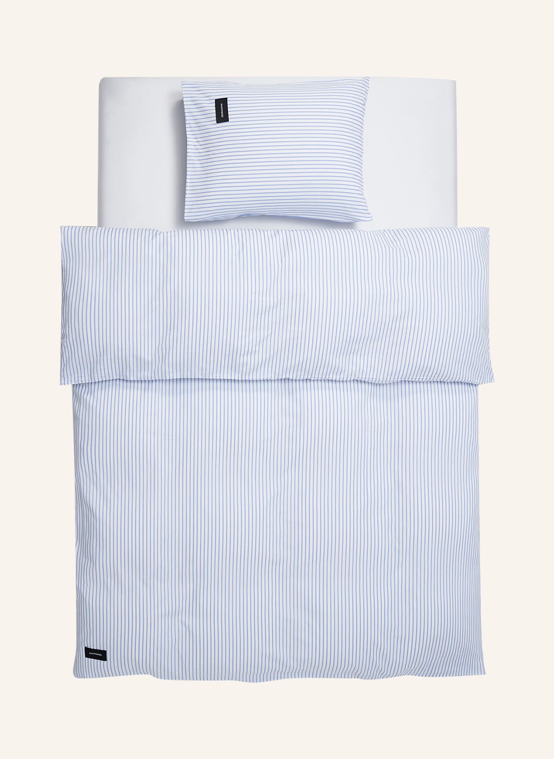 Image of Magniberg Bettbezug Wallstreet weiss