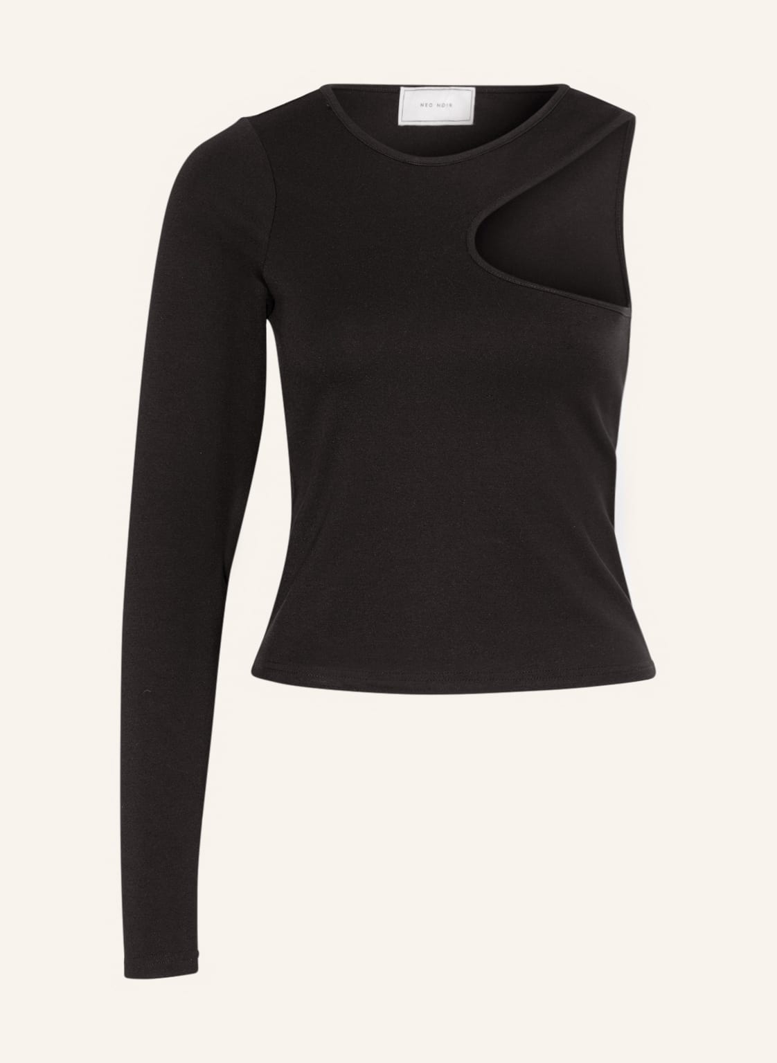Image of Neo Noir One-Shoulder-Top Marias schwarz