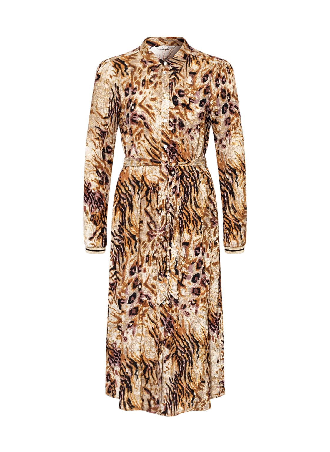 Image of Summum Woman Hemdblusenkleid braun