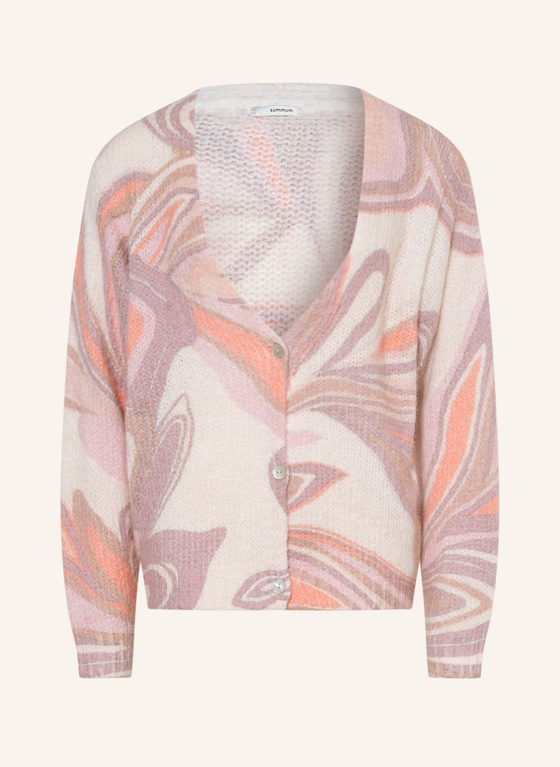 Image of Summum Woman Strickjacke pink