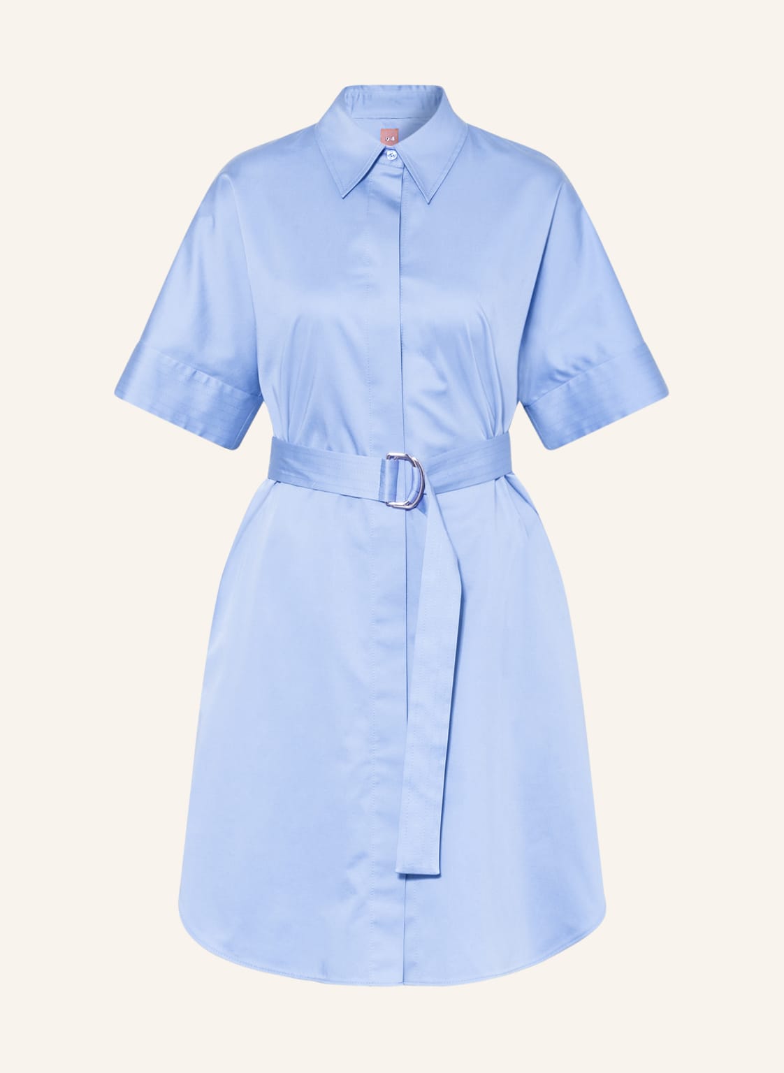 Image of Boss Hemdblusenkleid Dashile blau