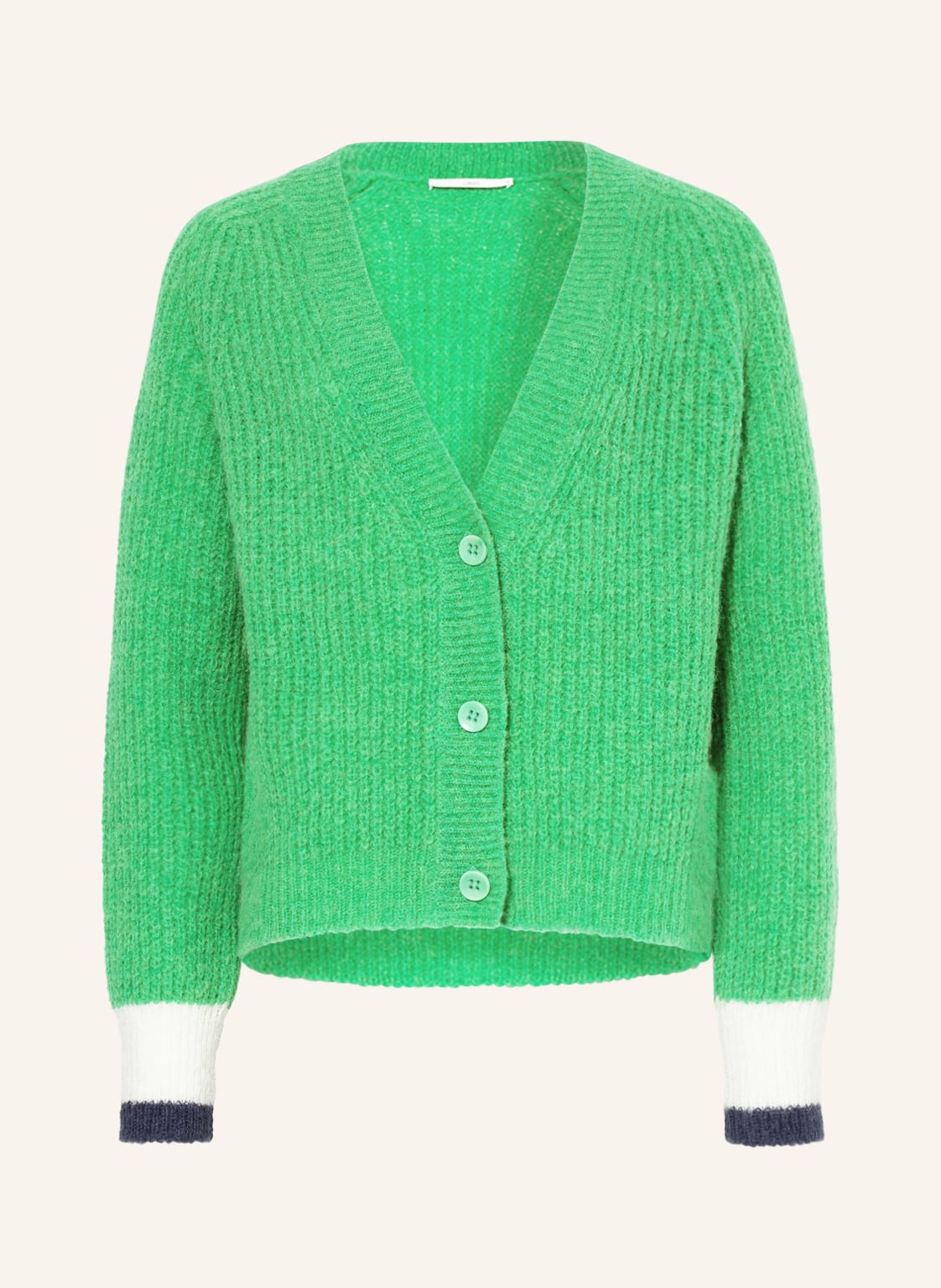 Image of Lanius Strickjacke Aus Alpaka gruen