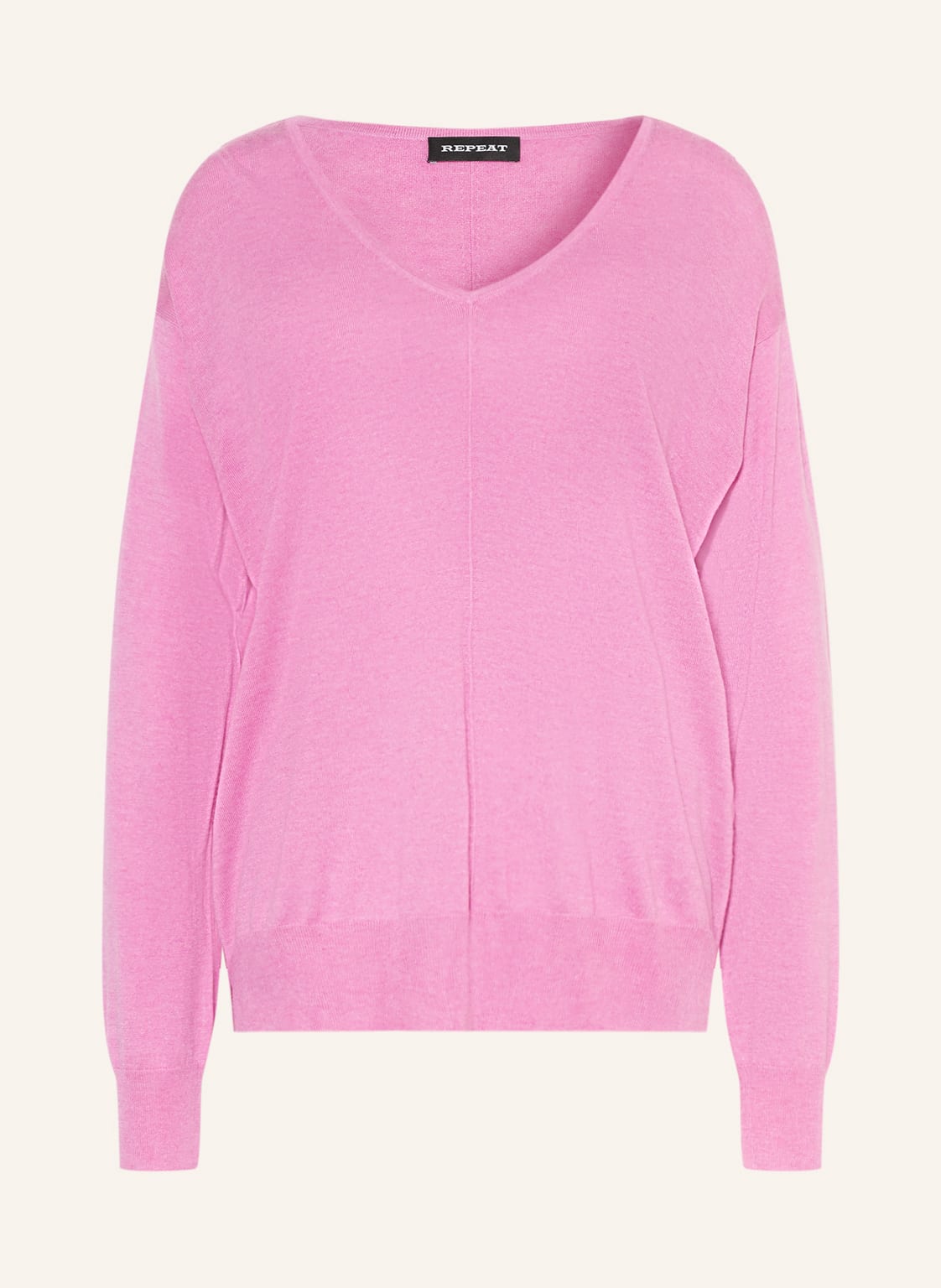 Image of Repeat Seidenpullover pink