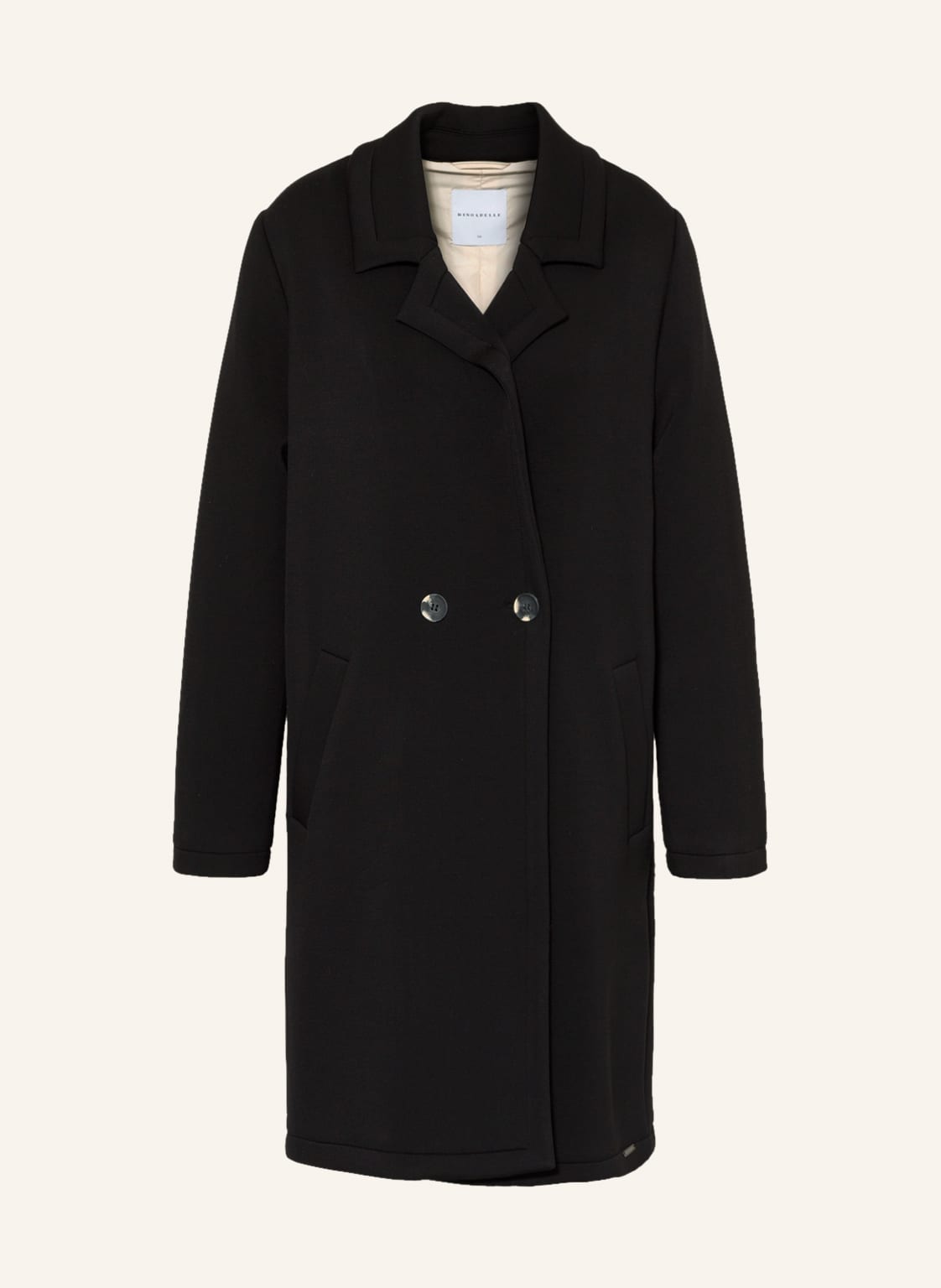 Image of Rino & Pelle Mantel Danja schwarz