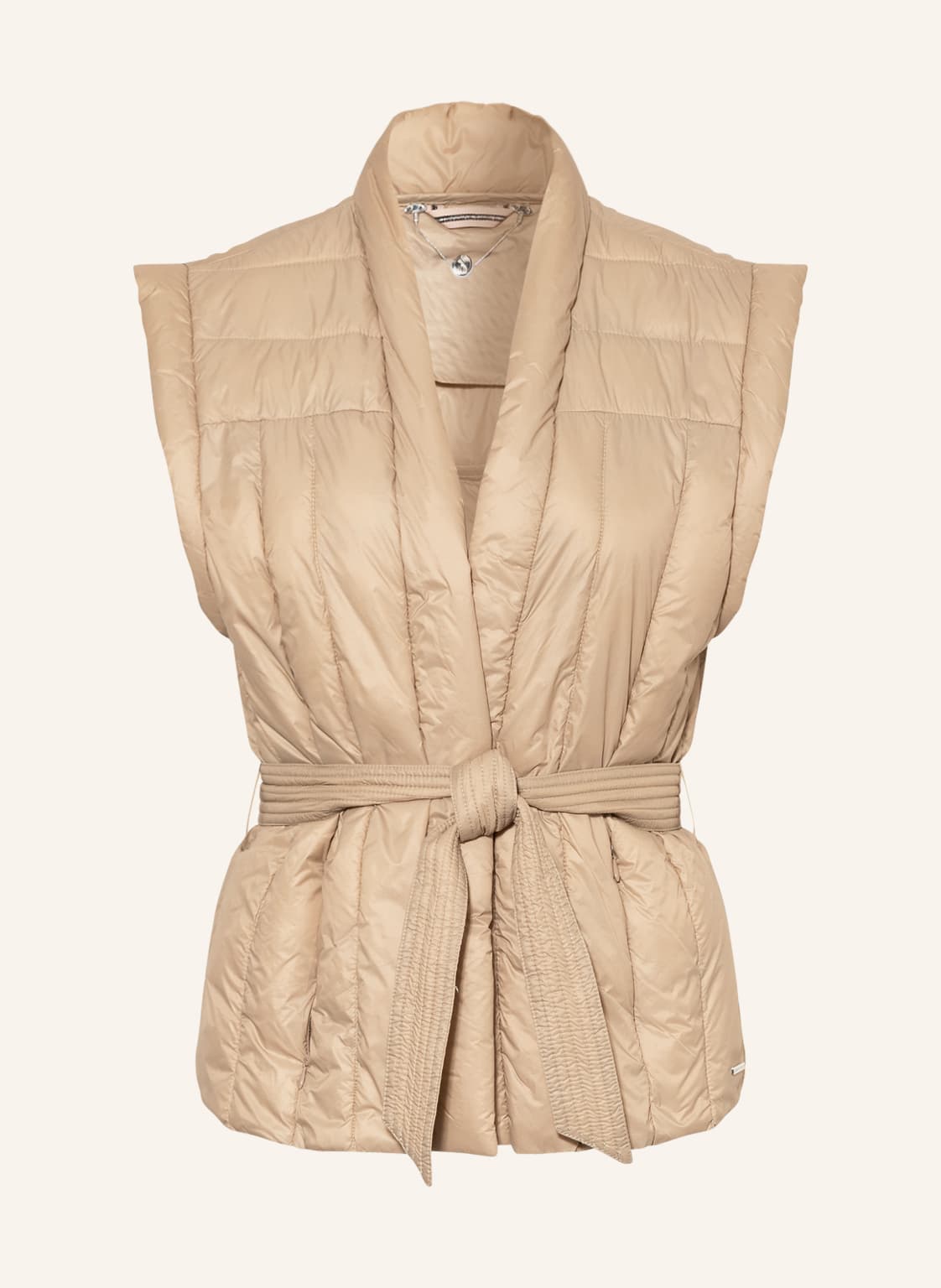 Image of Rino & Pelle Steppweste Bauke beige