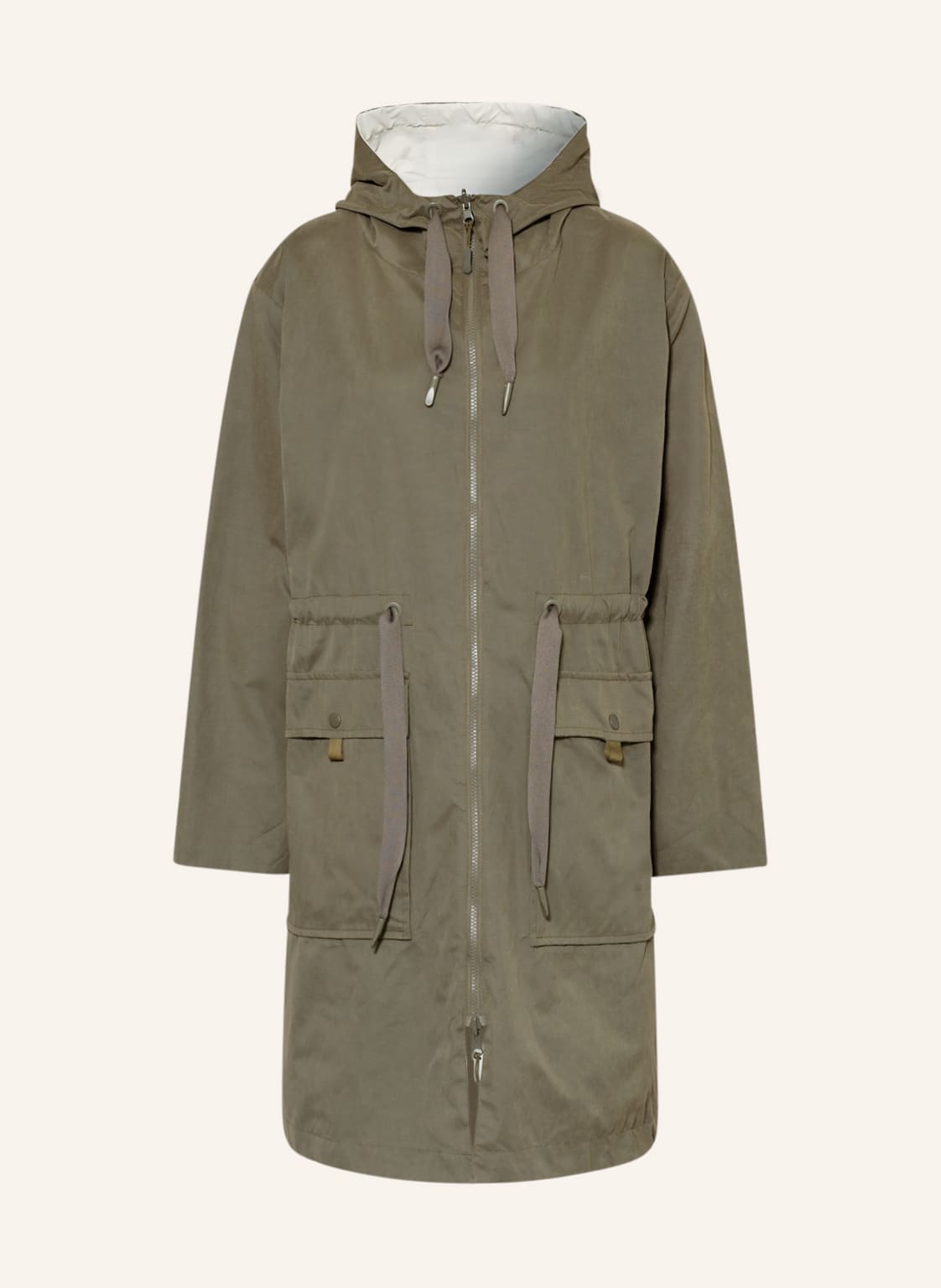 Image of Rino & Pelle Parka Bowie Zum Wenden gruen