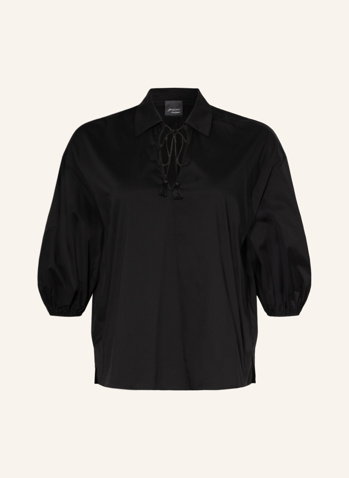 Image of Marina Rinaldi Persona Blusenshirt Fine Mit 3/4-Arm schwarz
