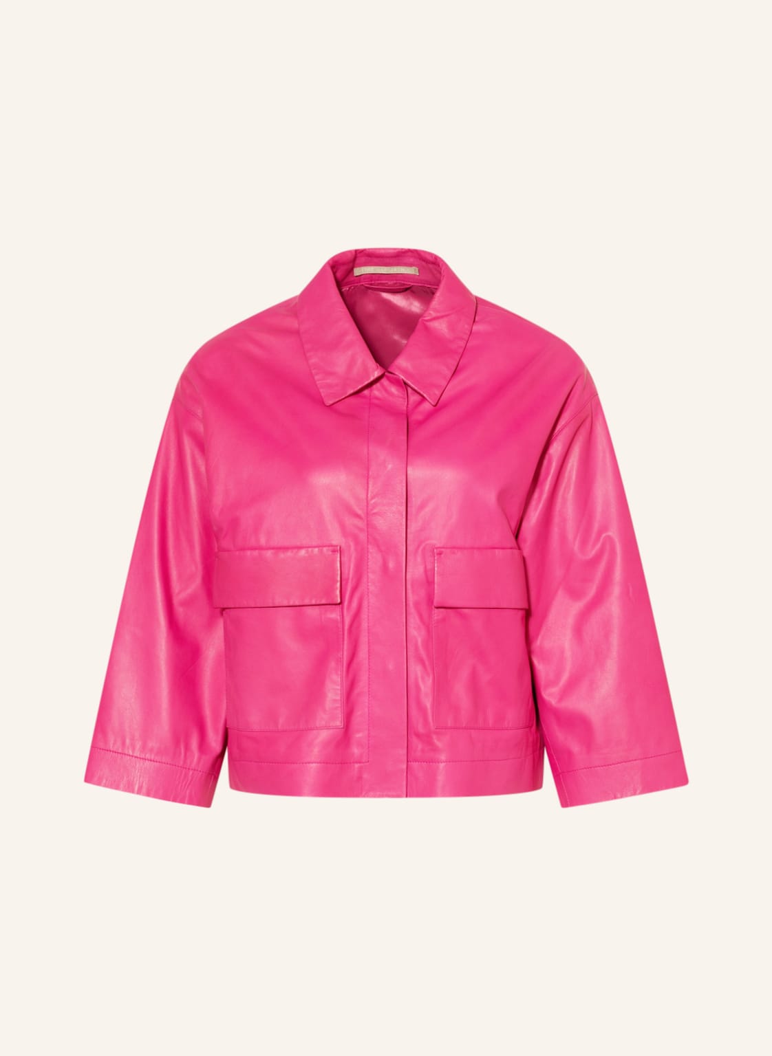 Image of (The Mercer) N.Y. Lederjacke pink