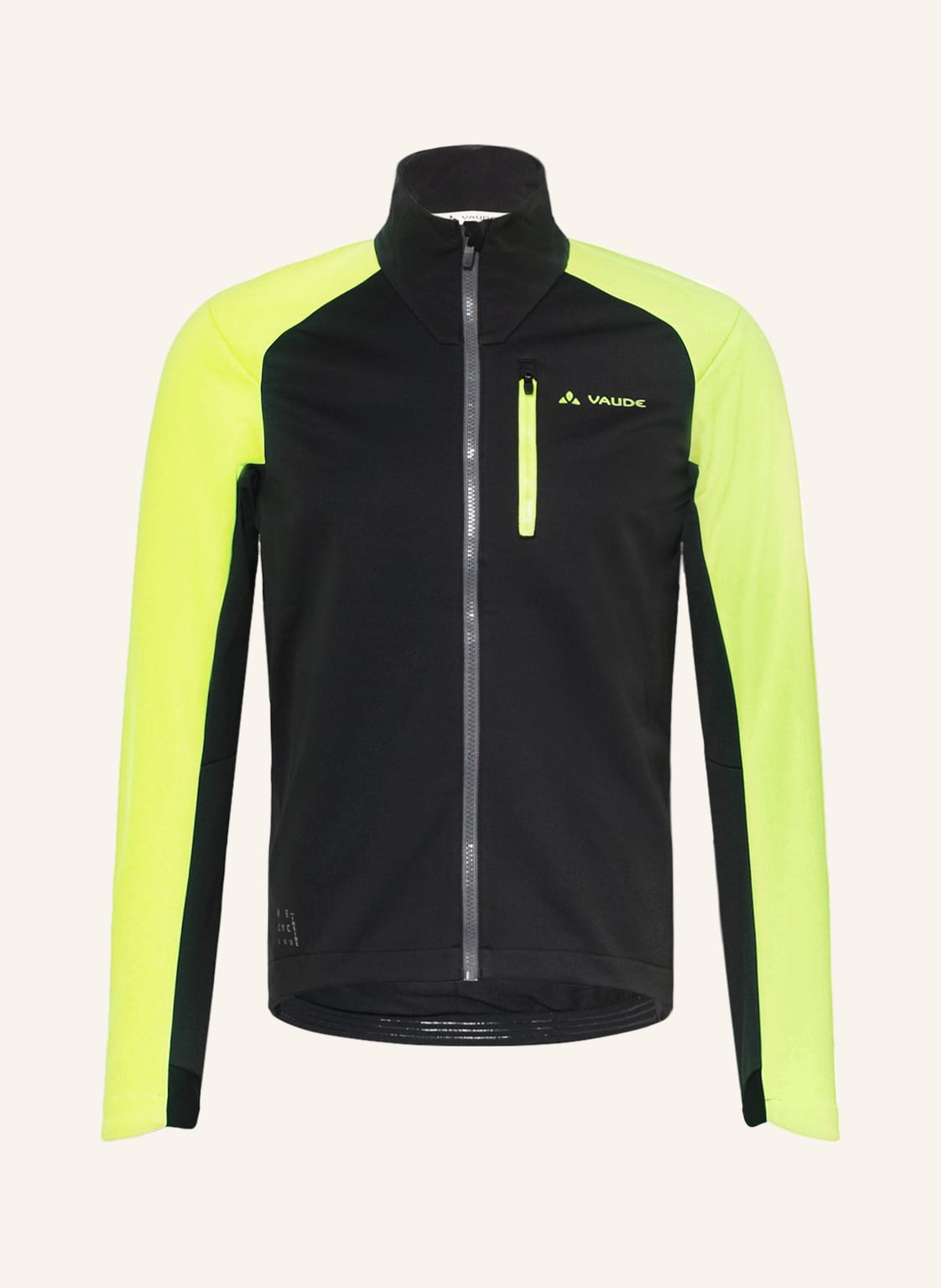 Image of Vaude Softshell-Radjacke Posta gelb