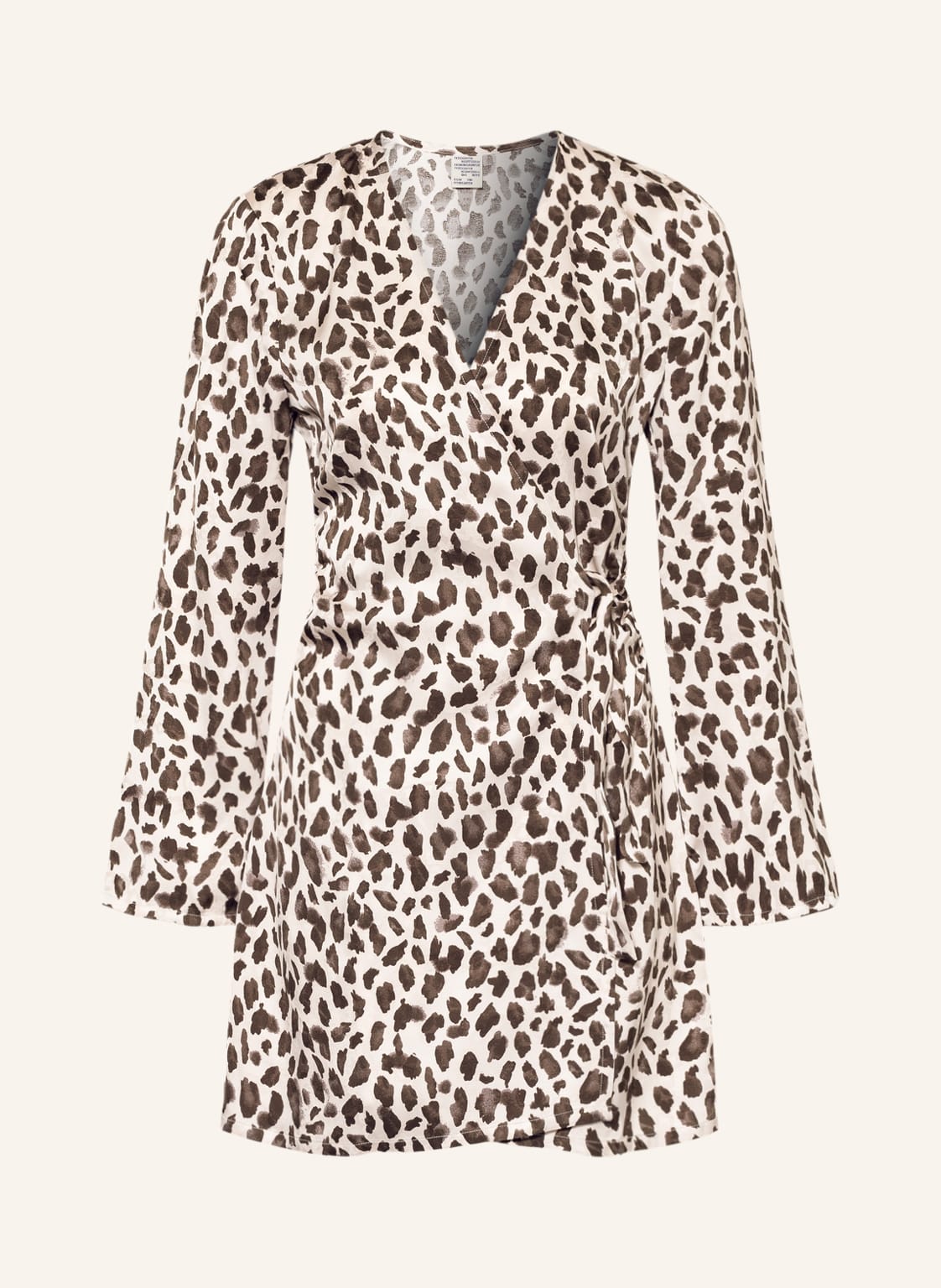 Image of Baum Und Pferdgarten Wickelkleid Araya beige