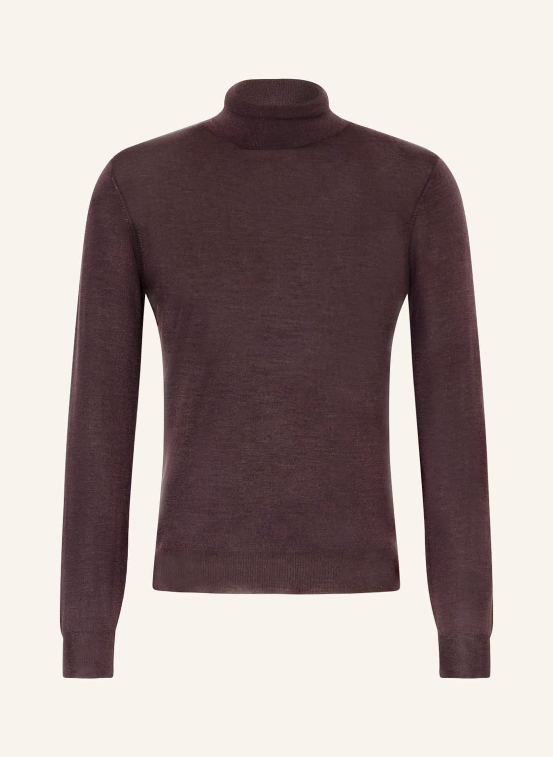 Image of Filippo De Laurentiis Rollkragenpullover Aus Merinowolle rot