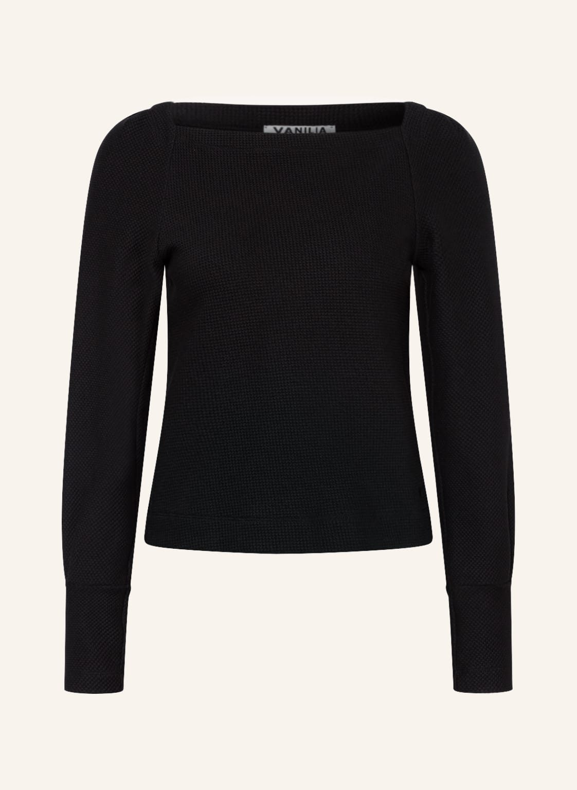 Image of Vanilia Longsleeve schwarz