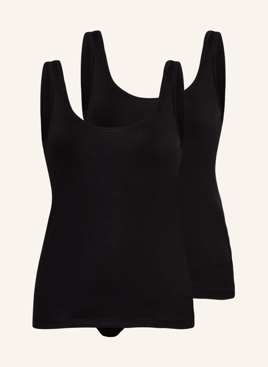 Image of Calida 2er-Pack Tops Benefit Woman schwarz