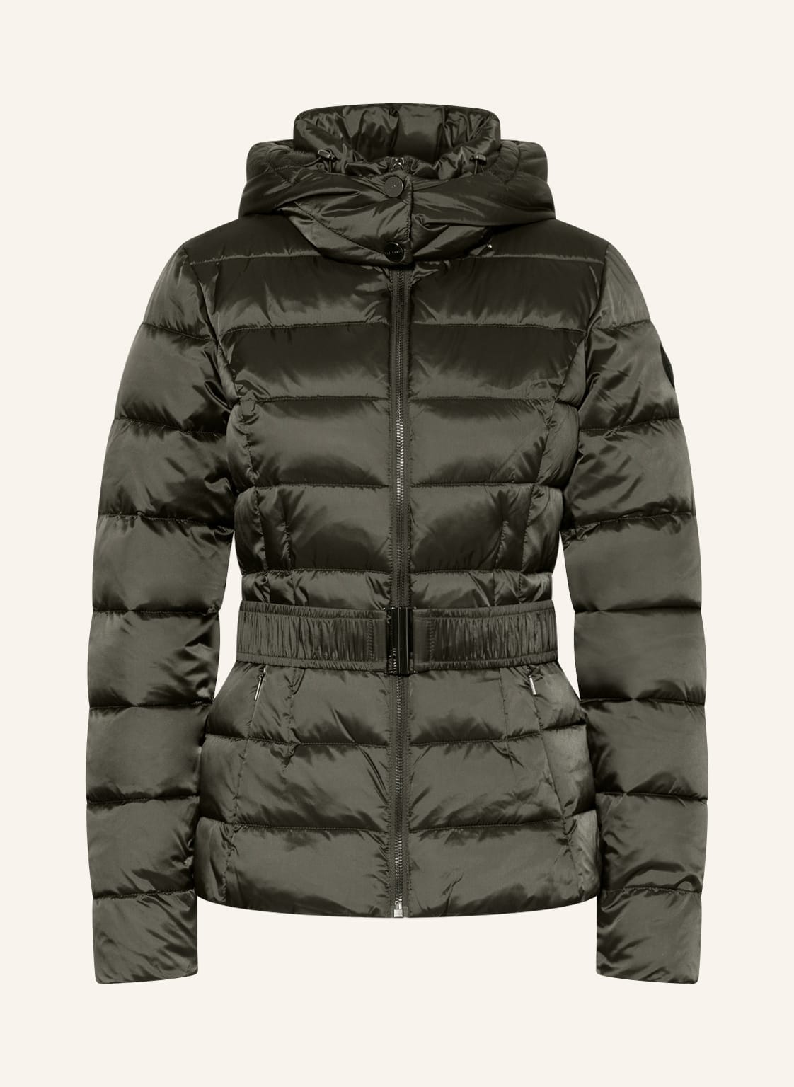 Image of Ted Baker Steppjacke Abbiiee Mit Kunstpelz Und Abnehmbarer Kapuze gruen