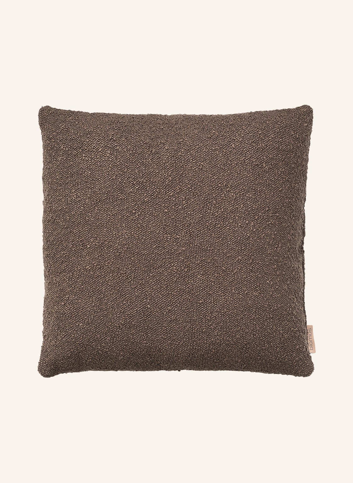 Image of Blomus Dekokissenhülle Boucle braun