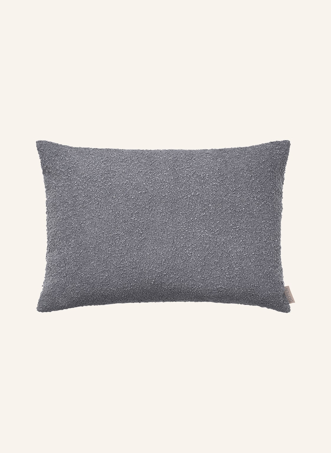 Image of Blomus Dekokissenhülle Boucle grau