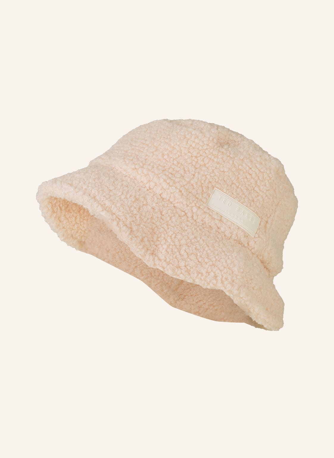 Image of Ted Baker Bucket-Hat Pamelll Aus Teddyfell weiss