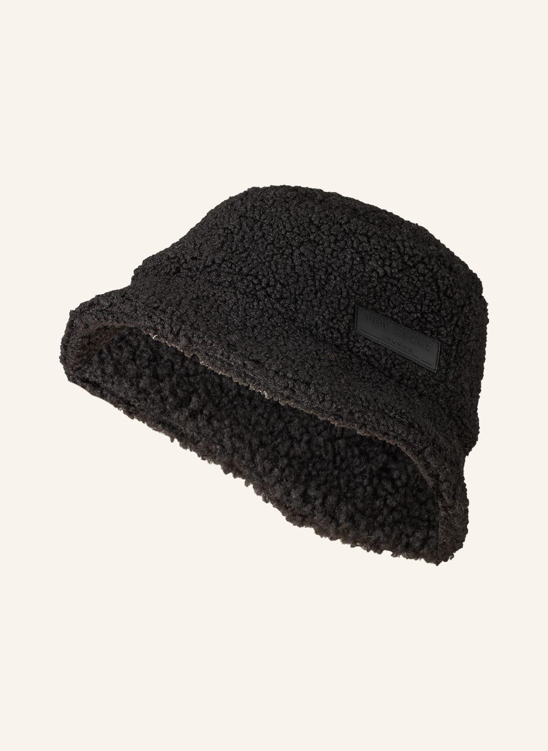 Image of Ted Baker Bucket-Hat Pamelll Aus Teddyfell schwarz
