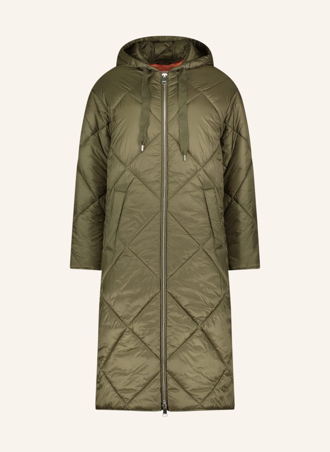 Image of Cartoon Steppmantel gruen