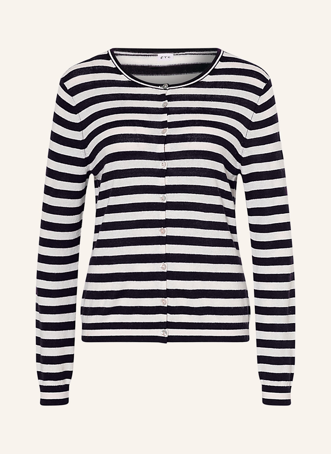 Image of Ftc Cashmere Strickjacke blau