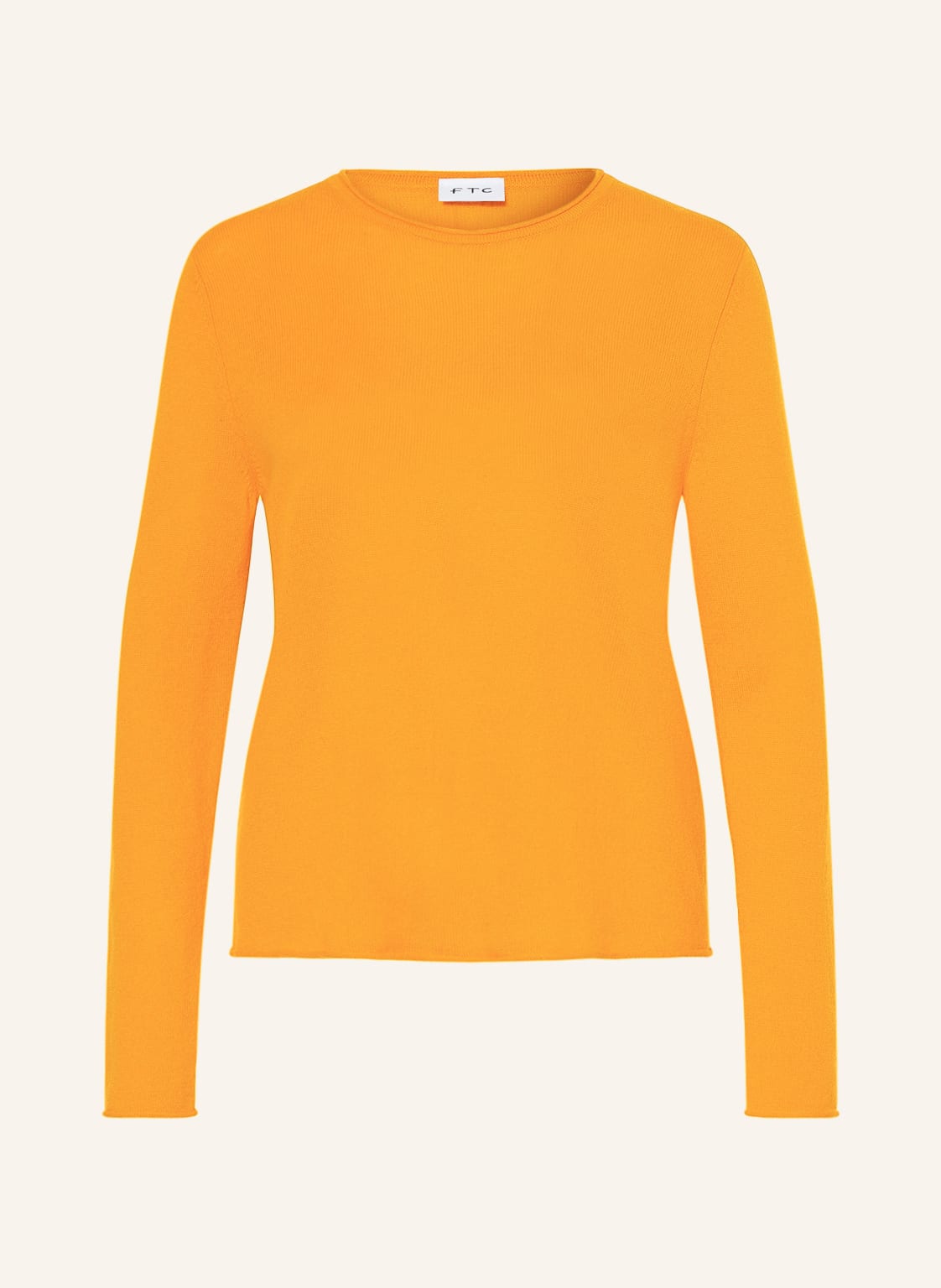 Image of Ftc Cashmere Cashmere-Pullover orange