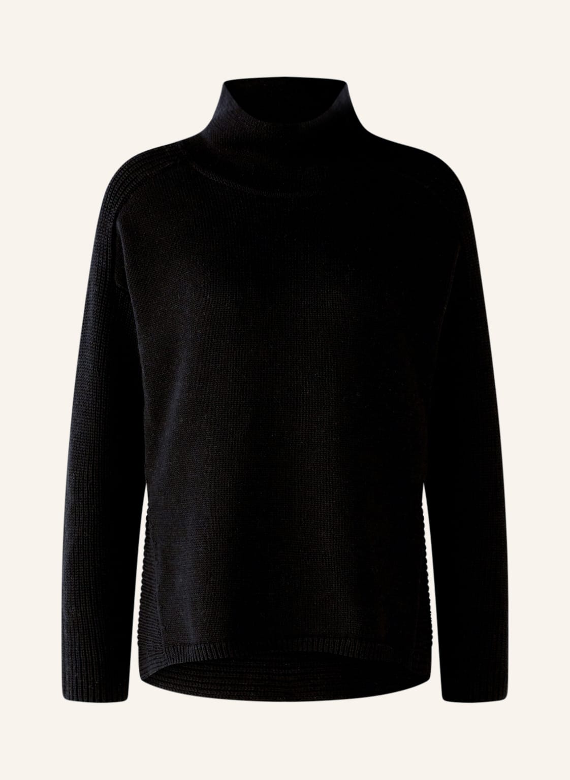 Image of Oui Rollkragenpullover schwarz