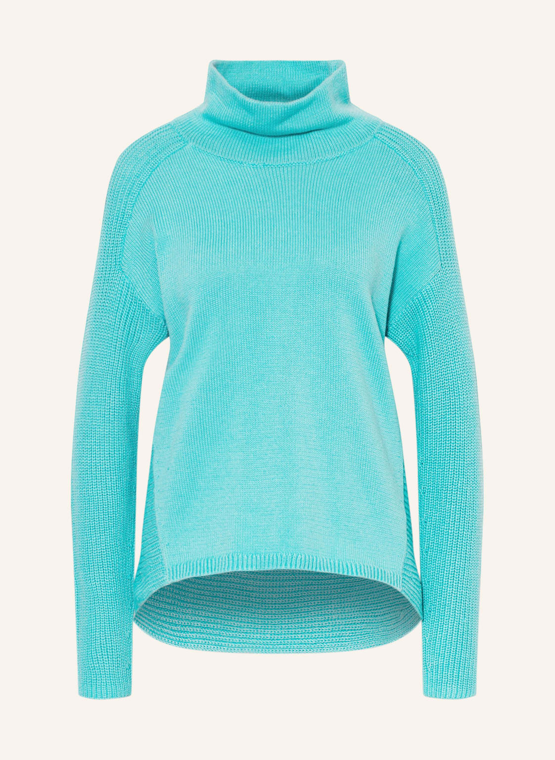 Image of Oui Rollkragenpullover blau