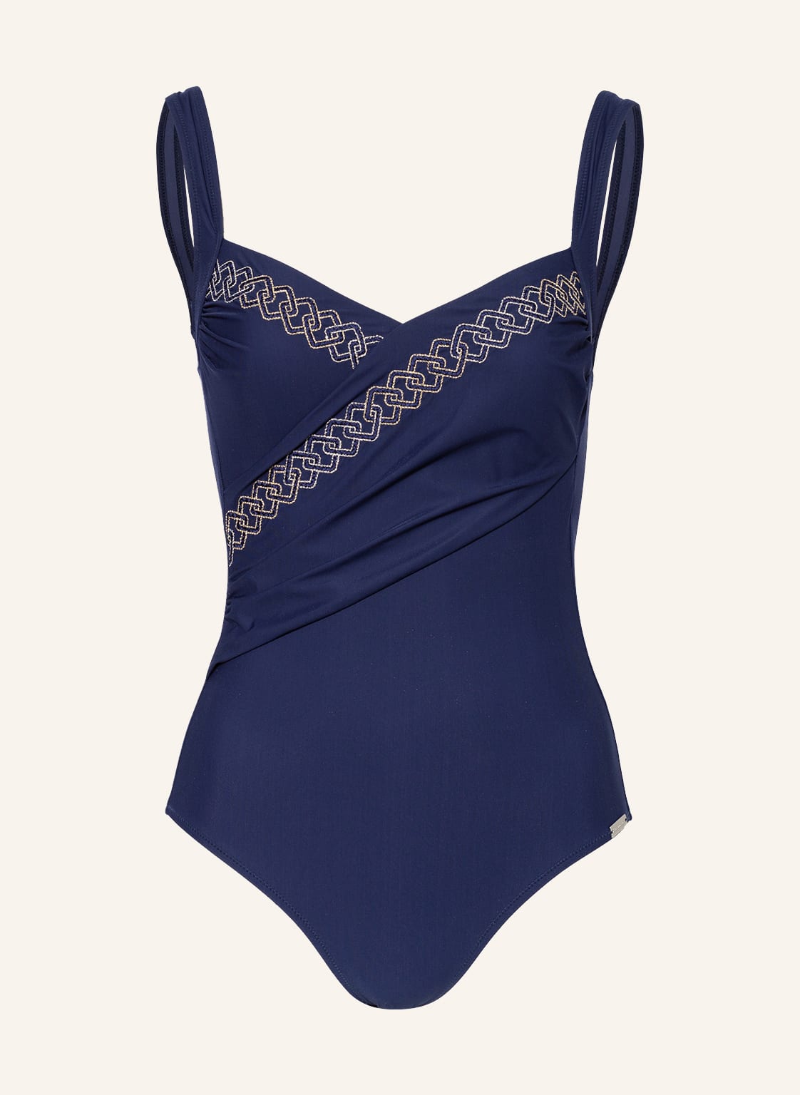 Image of Charmline Shape-Badeanzug Glossy Cruise blau