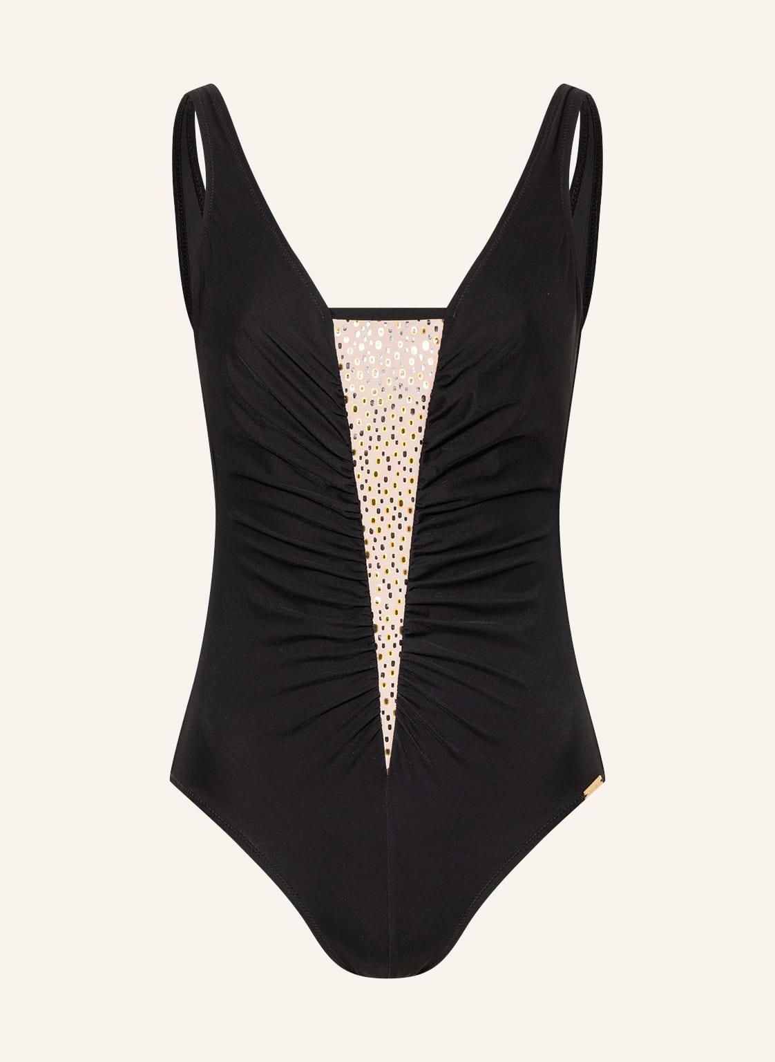 Image of Charmline Shape-Badeanzug Sandy Trace schwarz