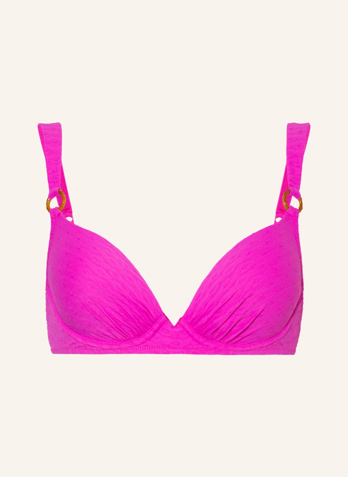 Image of Watercult Bügel-Bikini-Top Bamboo Solids pink