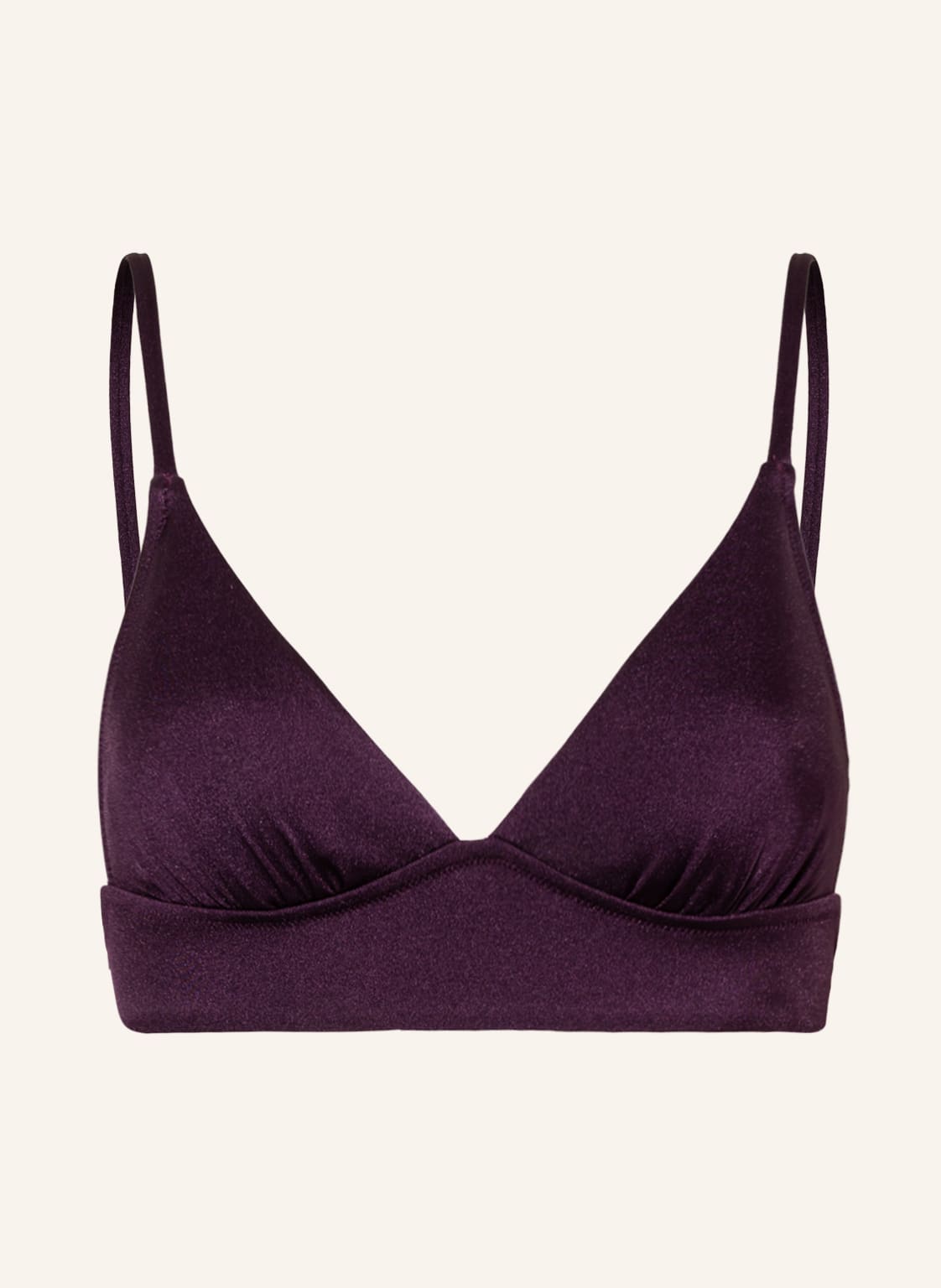 Image of Watercult Bralette-Bikini-Top Makro Notion violett