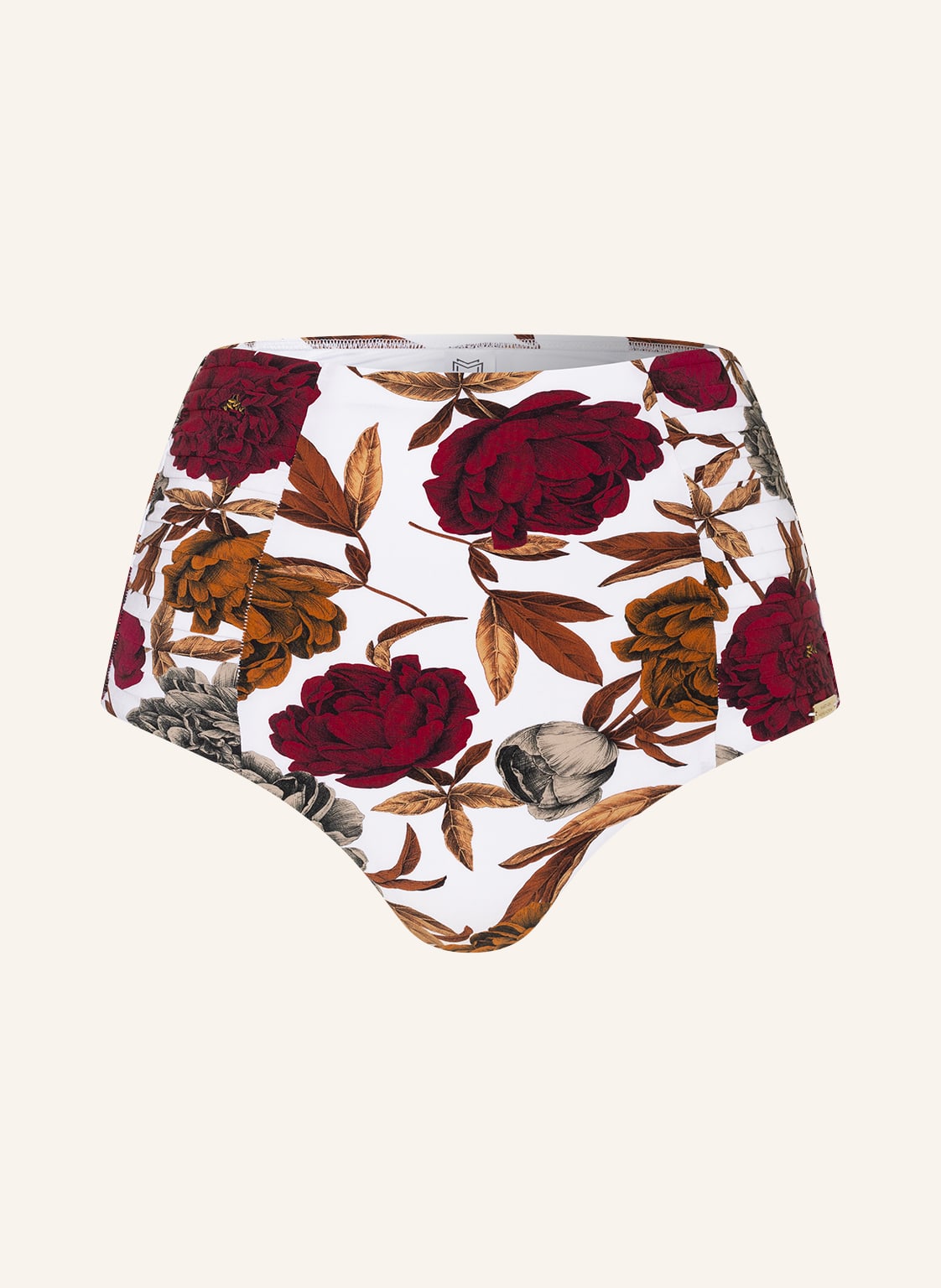 Image of Maryan Mehlhorn High-Waist-Bikini-Hose Supernatural weiss