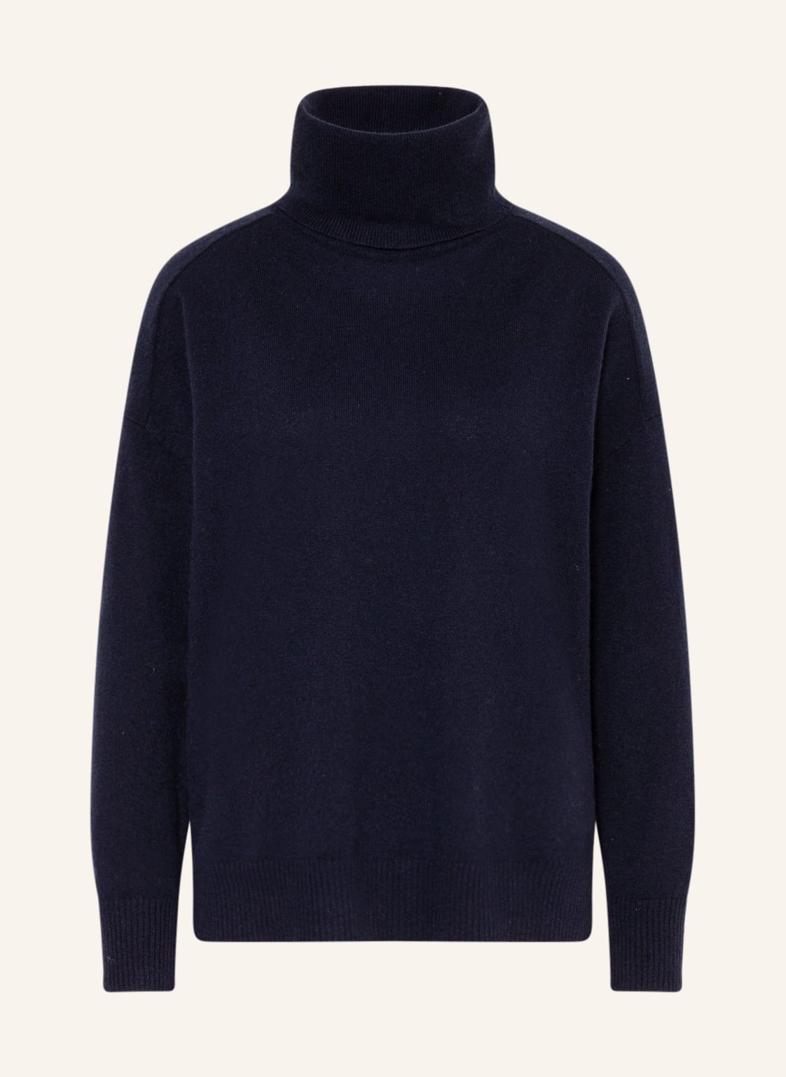 Image of Whistles Rollkragenpullover Aus Cashmere blau